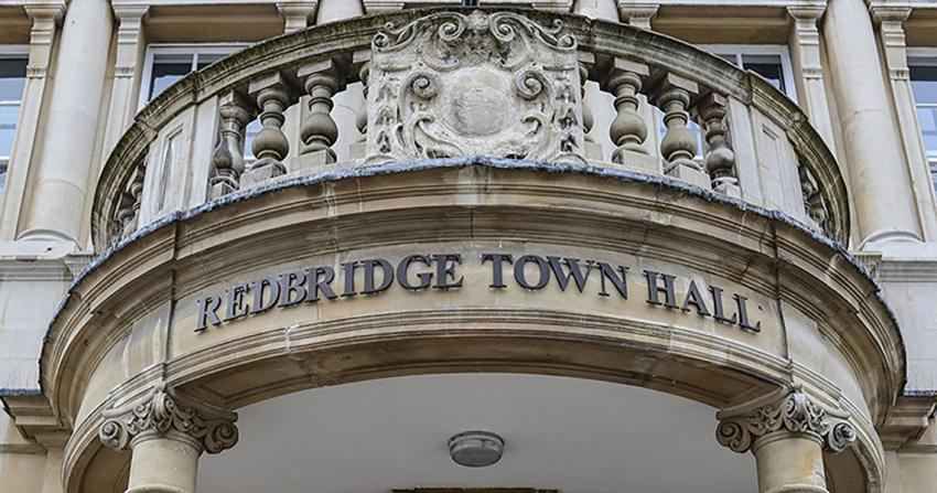 A photograph of Redbridge Town Hall.