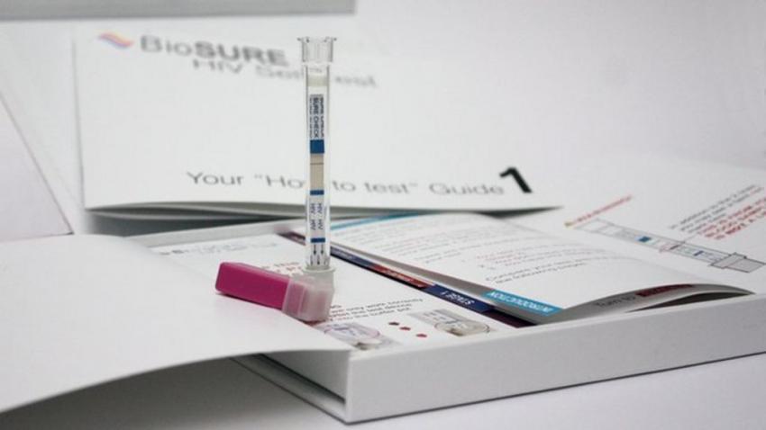 HIV home test kit